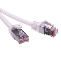 Патч-корд экранированный CAT5E F/UTP 4х2, LSZH, белый, 7м DKC RN5EFU4570WH