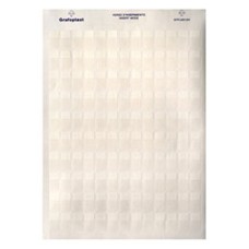 Табличка маркировочная, полиэстер 9х12мм. белая DKC SITFP0912W