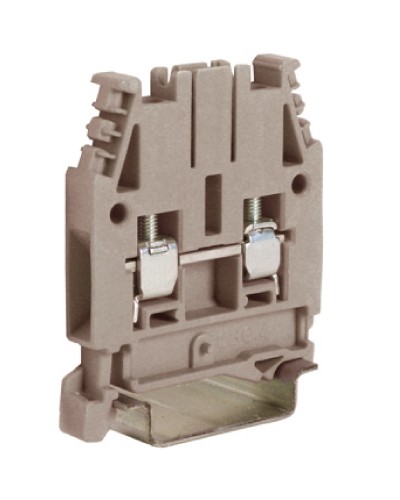 Зажим клеммный проходной 4 кв.мм DKC ZCBC04GR во Владивостоке Клеммные колодки Pintop.ru