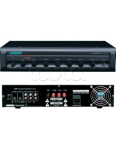 Микшер-усилитель DSPPA MP-300P во Владивостоке Система оповещения и трансляции Dsppa Pintop.ru