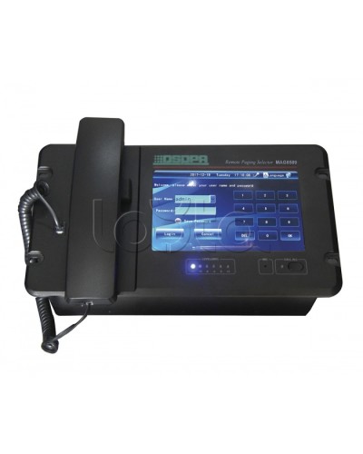 Терминал микрофонный DSPPA MAG-6589 во Владивостоке Система оповещения и трансляции Dsppa Pintop.ru