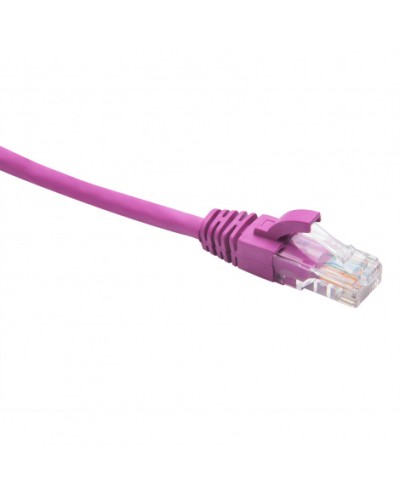 Шнур коммутационный U/UTP категория 5e LSZH нг(А)-HF 3,0 м, маджента Datarex DR-181711 во Владивостоке Патчкорды (медные) Pintop.ru