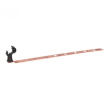 Держатель под черепицу с крючком с пластиковым фиксатором L=415 Cu EKF PROxima (lp-d2213-cu)