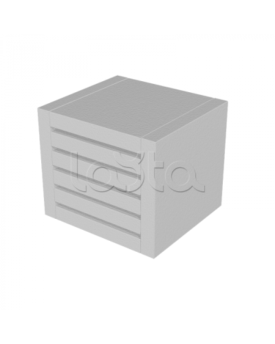 Вентиляционный блок TEHSTRONG VB 100x100x40 (EI 90) EKF (vb10040) во Владивостоке Аксессуары для лотков Pintop.ru