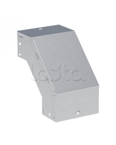 Угол 90 град. вертикальный внешний 100x600-1,2 мм HDZ EKF (vo90100600-1,2-HDZ) во Владивостоке Аксессуары для лотков Pintop.ru