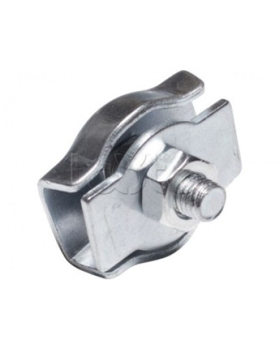 Зажим для троса одинарный Simplex (4 мм) EKF (zdts-4) во Владивостоке Крепежные изделия Pintop.ru