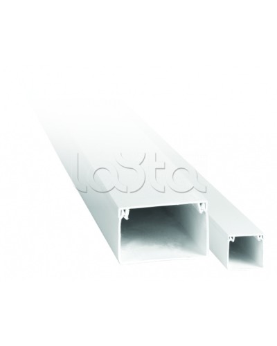 Канал кабельный (20х10) (160 м) белый EKF Basic (kk-20-10-basic) во Владивостоке Кабель-канал Pintop.ru