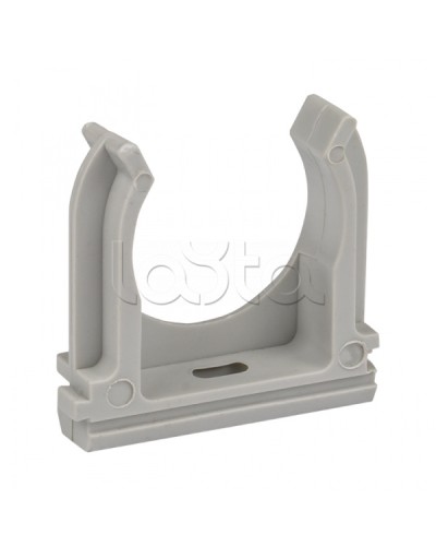 Крепеж-клипса d40 мм (30 шт) серая EKF-Plast (derj-z-40n) во Владивостоке Держатели, клипсы, скобы Pintop.ru