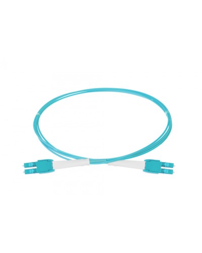 Оптический шнур HD, OM3, 2×50/125, дуплекс LC - дуплекс LC, UNIBOOT PUSH-PULL, 3 м Eurolan (41B-30-LC-LC-03) во Владивостоке Патч-корды и пигтейлы Pintop.ru