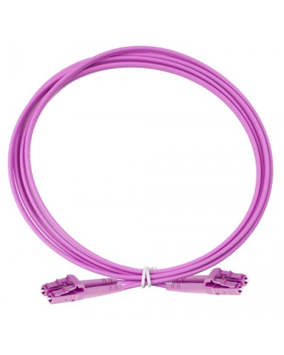 Оптический коммутационный шнур дуплексный, OM4, 2х50/125, LC-LC, 7 м Eurolan (41F-40-LC-LC-07) во Владивостоке Патч-корды и пигтейлы Pintop.ru