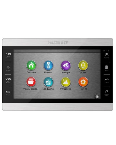 Видеодомофон Falcon Eye Atlas Plus HD (Black) VZ во Владивостоке Абонентские видеоустройства Pintop.ru