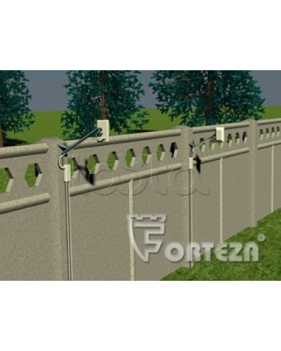 Кронштейн для крепления блоков охранных извещателей Forteza КРОНШТЕЙН-350 во Владивостоке Кронштейны и планки для извещателей Pintop.ru