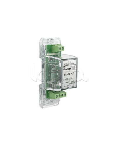 Устройство защиты от импульсных перенапряжений Forteza Блок БГр-30-VDC во Владивостоке Устройства защиты операционных процессоров (ОПС) Pintop.ru