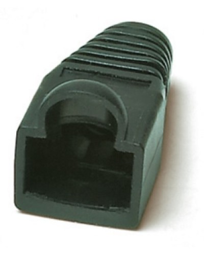 Изолирующий колпачок для разъемов RJ-45, черный (10 шт.) Hyperline BOOT-BK-10 во Владивостоке Коннекторы и разъемы Pintop.ru