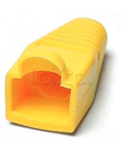 Колпачок изолирующий для разъемов RJ-45 желтый (10шт.) Hyperline BOOT-YL-10 во Владивостоке Коннекторы Pintop.ru