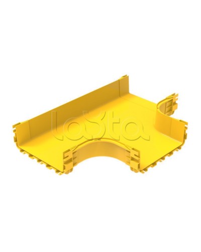 Ответвитель Т-образный 300х100 для оптического лотка Hyperline FBTR-300-TEE во Владивостоке Аксессуары для лотков Pintop.ru