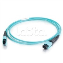 Патч-корд волоконно-оптический Hyperline FHD-MC3-503-MPOF12/PS-MPOF12/PS-B-15M-LSZH-AQ