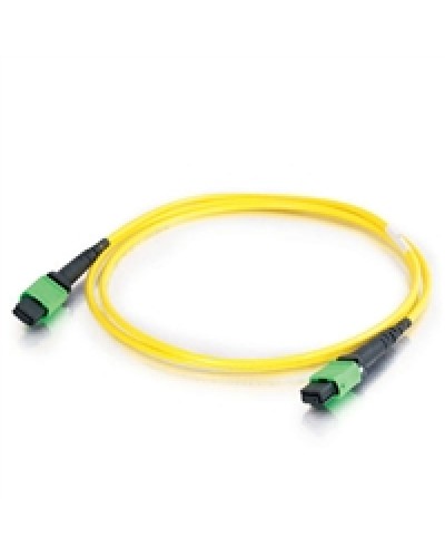 Патч-корд волоконно-оптический Hyperline FHD-MC3-9-MPOM12/AS-MPOM12/AS-A-1M-LSZH-YL во Владивостоке Патч-корды и пигтейлы Pintop.ru