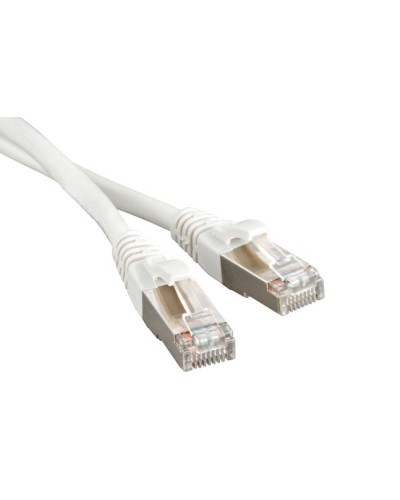 Патч-корд экранированный Hyperline PC-LPM-STP-RJ45-RJ45-C6-1.5M-LSZH-WH во Владивостоке Патчкорды (медные) Pintop.ru