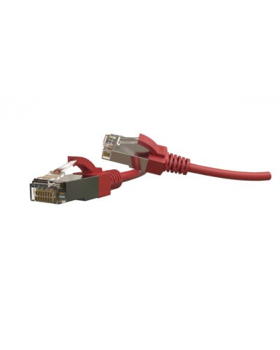 Патч-корд S/FTP Hyperline (PC-LPT-SFTP-RJ45-RJ45-C6-5M-LSZH-RD) во Владивостоке Патчкорды (медные) Pintop.ru