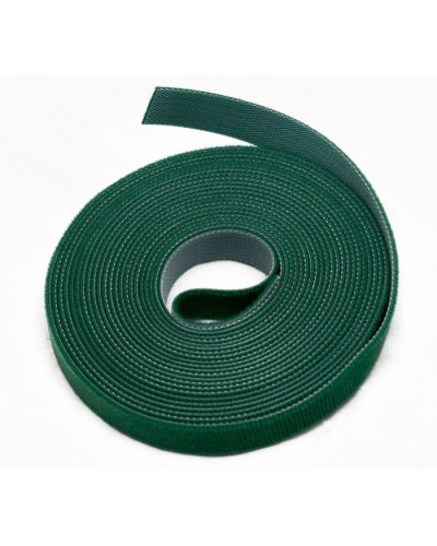 Лента липучка в рулоне, ширина 25 мм Hyperline WASNR-5x25-GN во Владивостоке Стяжки-хомуты Pintop.ru