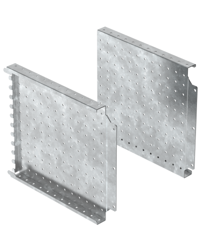 FORMAT Панель монтажная боковая перфорированная 300х400мм (2шт/упак) IEK (FO-00-MPSP-030-040) во Владивостоке Аксессуары для стоек и шкафов Pintop.ru