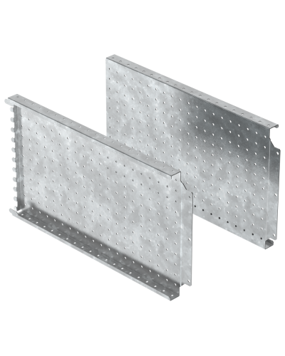 FORMAT Панель монтажная боковая перфорированная 300х600мм (2шт/упак) IEK (FO-00-MPSP-030-060) во Владивостоке Аксессуары для стоек и шкафов Pintop.ru