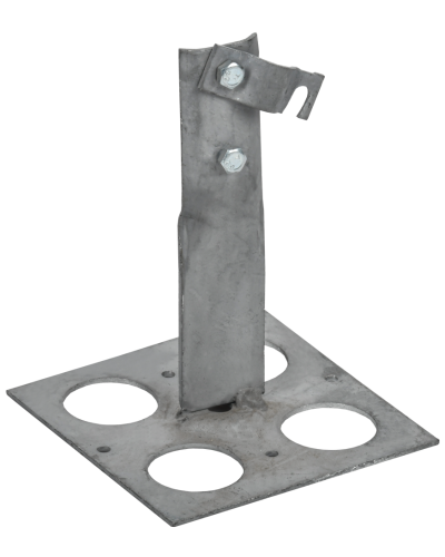 Держатель проводника круглого 6-10мм винтовой IEK (ZDP85-13-1-16-150) во Владивостоке Крепеж Pintop.ru