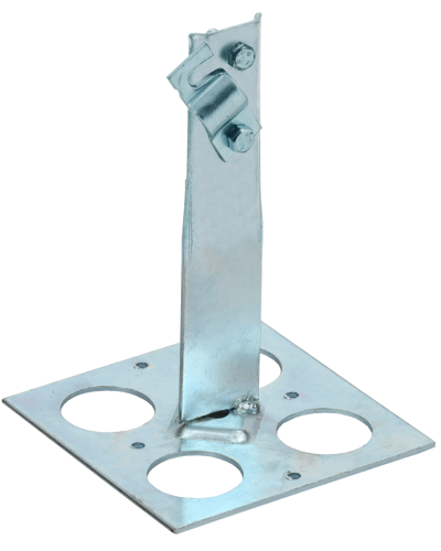 Держатель проводника круглого 6-10мм винтовой IEK (ZDP85-14-1-16-90) во Владивостоке Крепеж Pintop.ru