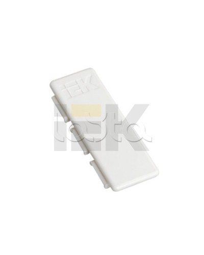 Соединитель на стык для закрытия распила c лицевой стороны при соединении кабель-каналов типоразмера 100х60 IEK (CKK-40D-SL75-K01) во Владивостоке Аксессуары для кабель-канала Pintop.ru