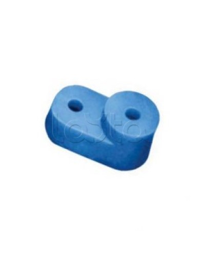 Угловой изолятор для «0» шины синий IEK YIS32 во Владивостоке Клеммные колодки Pintop.ru