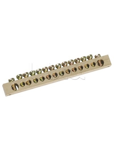 Шина нулевая 8x12 8/2 IEK YNN21-08-100 во Владивостоке Клеммные колодки Pintop.ru