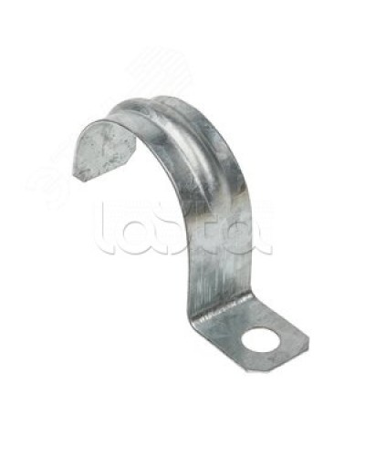 Скоба металлическая однолапковая d38-40мм IEK (50 шт/упак.) (CMAT10-38-100) во Владивостоке Держатели, клипсы, скобы Pintop.ru