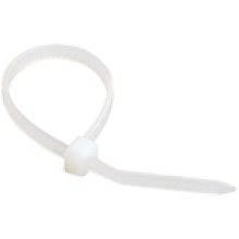 Стяжка 100x2,5 мм нейлоновая, белая IEK UHH31-D025-100-100