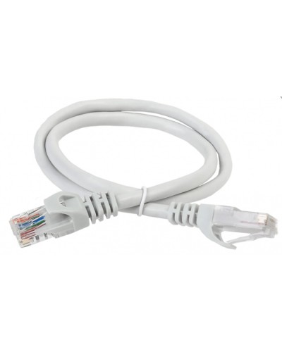 Коммутационный шнур (патч-корд), кат.6 UTP, LSZH, 0,5м, серый ITK (PC01-C6UL-05M) во Владивостоке Патч-корды и пигтейлы Pintop.ru