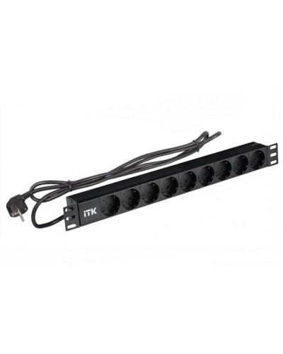 Блок розеток на 9 розеток 19 ITK PH22-9D1 во Владивостоке Блоки розеток Pintop.ru