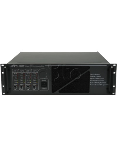 Усилитель мощности 4-x канальный JDM PА-424DP во Владивостоке Усилители Pintop.ru