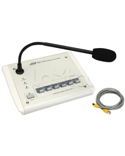 Станция настольная микрофонная JDM RC-110 во Владивостоке Микрофонные консоли и микрофоны Pintop.ru