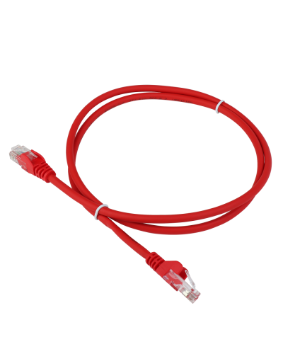 Патч-корд LANMASTER LSZH UTP кат.5e, 9.0 м, красный LANMASTER LAN-PC45/U5E-9.0-RD во Владивостоке Патчкорды (медные) Pintop.ru