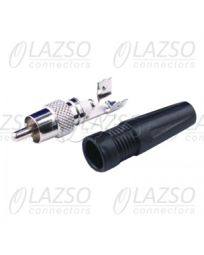Разъем штекер RCA под винт LAZSO (APR012) во Владивостоке Коннекторы Pintop.ru
