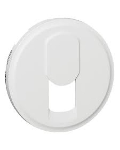 Лицевая панель для розетки телефонной белый Celiane Legrand 068237 во Владивостоке Аксессуары для кабель-канала Pintop.ru