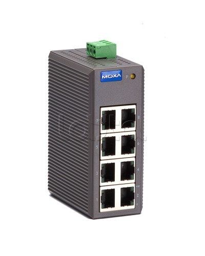 Коммутатор неуправляемый промышленный 8-портовый Moxa EDS-208A во Владивостоке Коммутаторы Pintop.ru