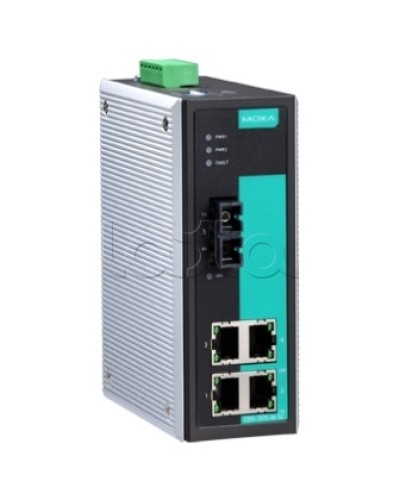 Коммутатор неуправляемый промышленный 4-портовый Moxa EDS-305-S-SC-T во Владивостоке Коммутаторы Pintop.ru