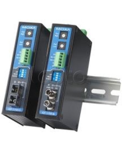 Конвертор RS-232/422/485 в оптику SM (ST) Moxa ICF-1150-S-ST-T во Владивостоке Дополнительное оборудование для ОПС Pintop.ru