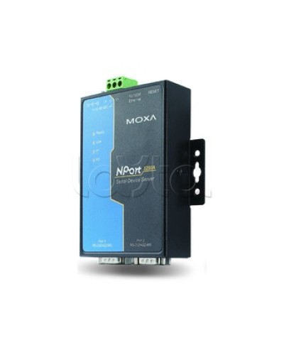Сервер 2-портовый RS-232/422/485 в Ethernet Moxa NPort 5250A во Владивостоке Дополнительное оборудование для ОПС Pintop.ru