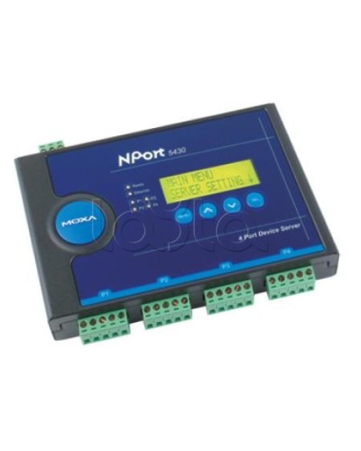 Сервер 4-портовый RS-422/485 в Ethernet Moxa NPort 5430 во Владивостоке Дополнительное оборудование для ОПС Pintop.ru