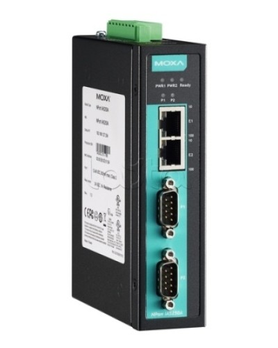Сервер 2-портовый RS-232/422/485 в Ethernet Moxa NPort IA-5250AI-IEX во Владивостоке Дополнительное оборудование для ОПС Pintop.ru
