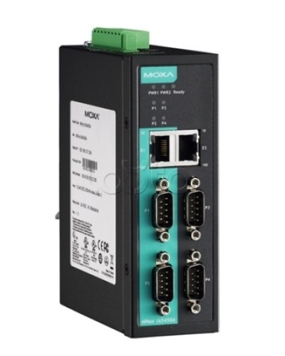 Сервер 4-портовый RS-232/422/485 в Ethernet Moxa NPort IA-5450AI-T во Владивостоке Дополнительное оборудование для ОПС Pintop.ru