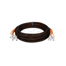 Кабельная сборка NIKOMAX, 5e, неэкранированная, LSZH нг(А)-HFLTx, 50м (NMC-CA6UD2-910C-FT-FT-050)