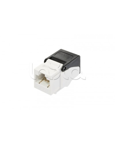 Модуль Keystone Jack RJ-45 категория 6 неэкранированный NIKOMAX NMC-KJUE2-NT-WT во Владивостоке Модули Keystone Pintop.ru